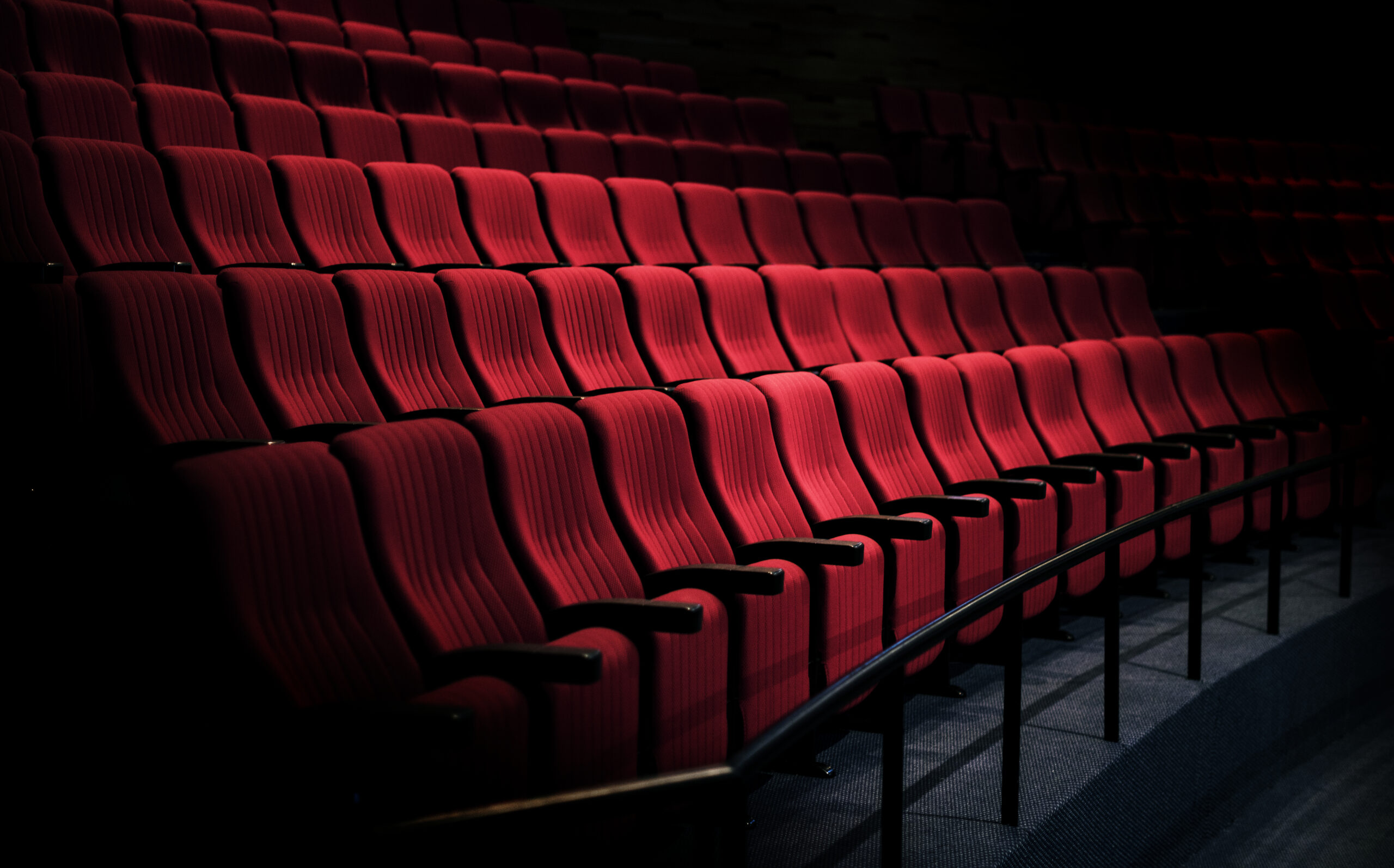 fila de asientos cine