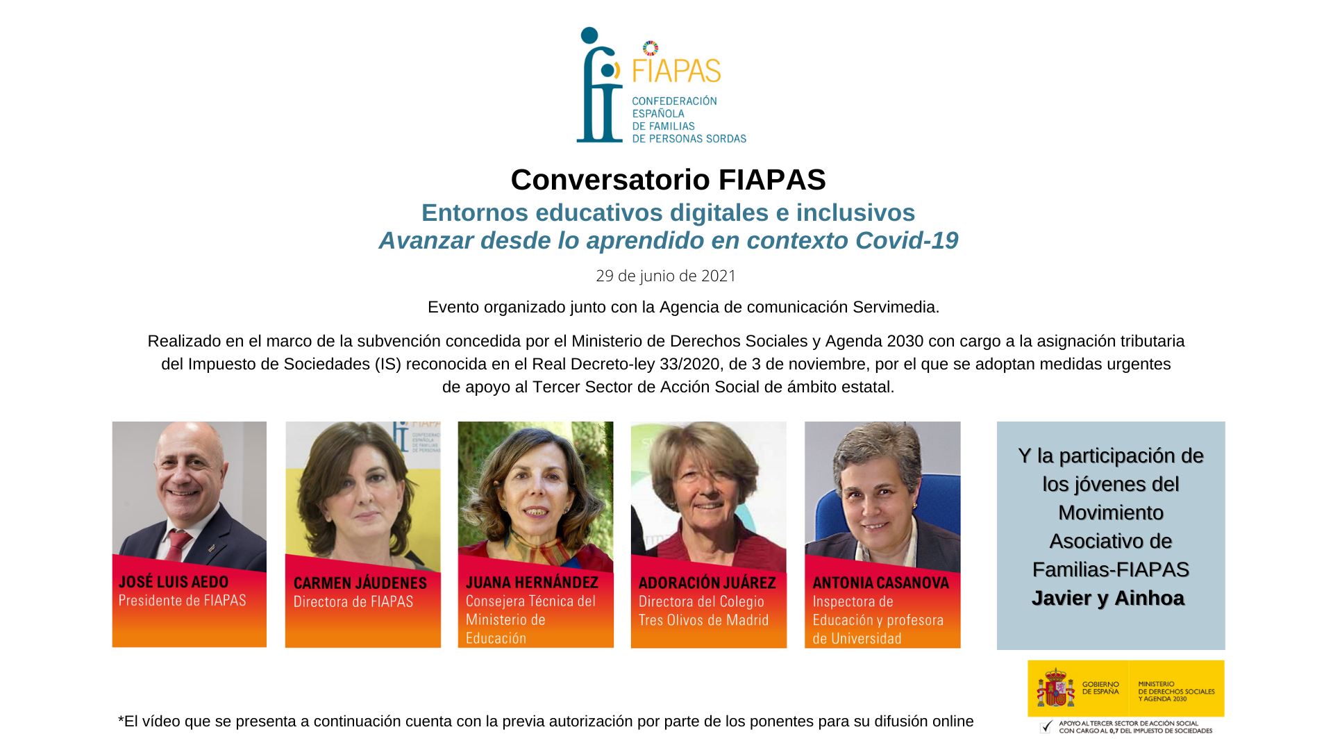 Conversatorio FIAPAS