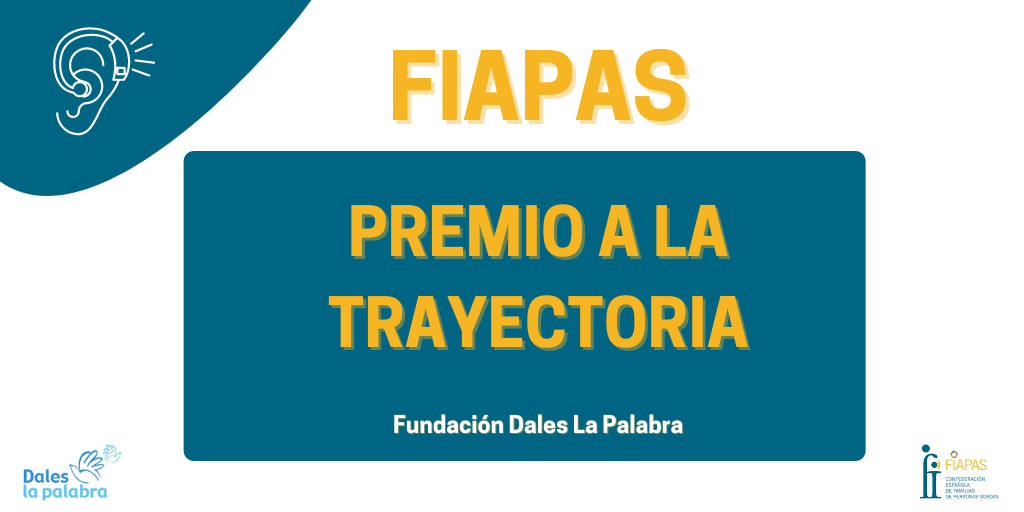 FIAPAS, Premio “Dales la Palabra”  a la Trayectoria