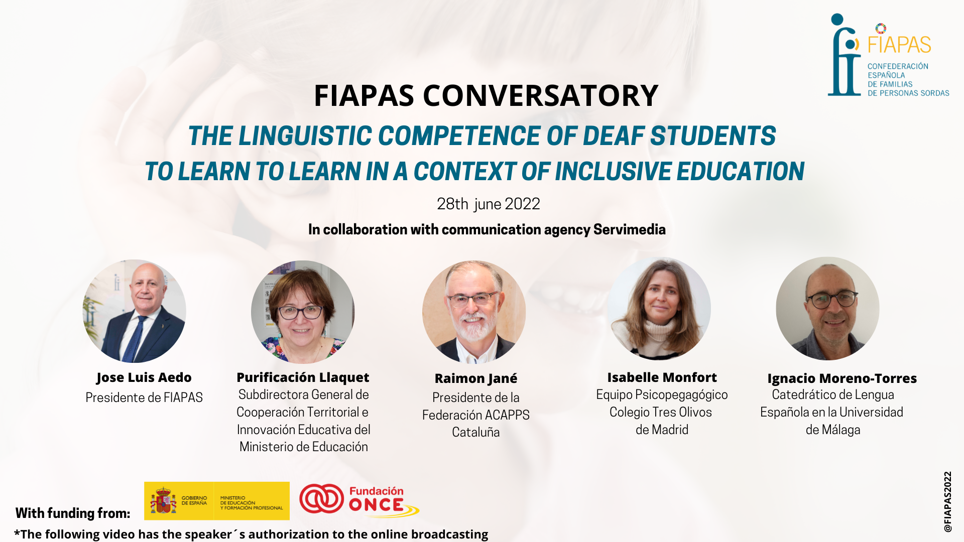 English version: FIAPAS CONVERSATORY: THE LINGUISTIC COMPETENCE OF DEAF STUDENTS TO LEARN TO LEARN IN A CONTEXT OF INCLUSIVE EDUCATION