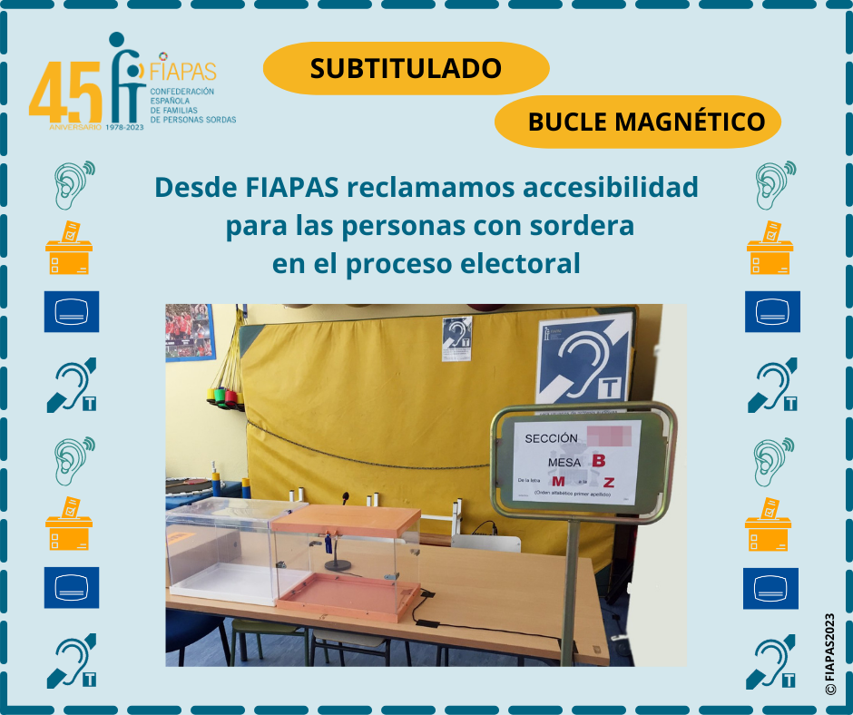 FIAPAS reclama accesibilidad para las personas con sordera   en el proceso electoral