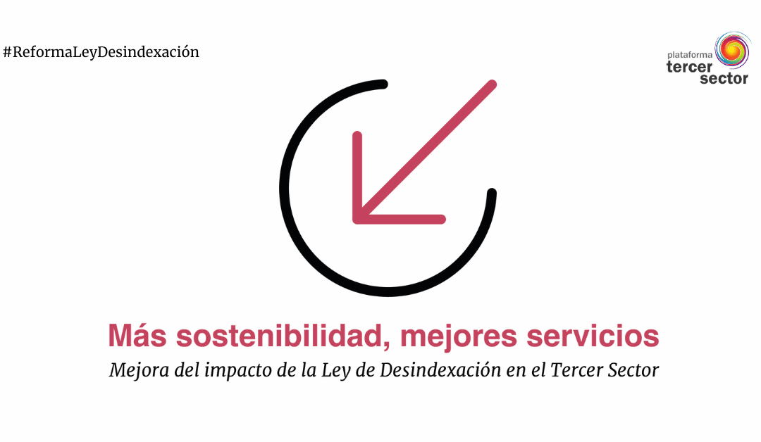 FIAPAS RECLAMA LA REFORMA URGENTE DE LA LEY DE DESINDEXACIÓN POR SU GRAVE IMPACTO EN LA SOSTENIBILIDAD DE LAS ENTIDADES SOCIALES