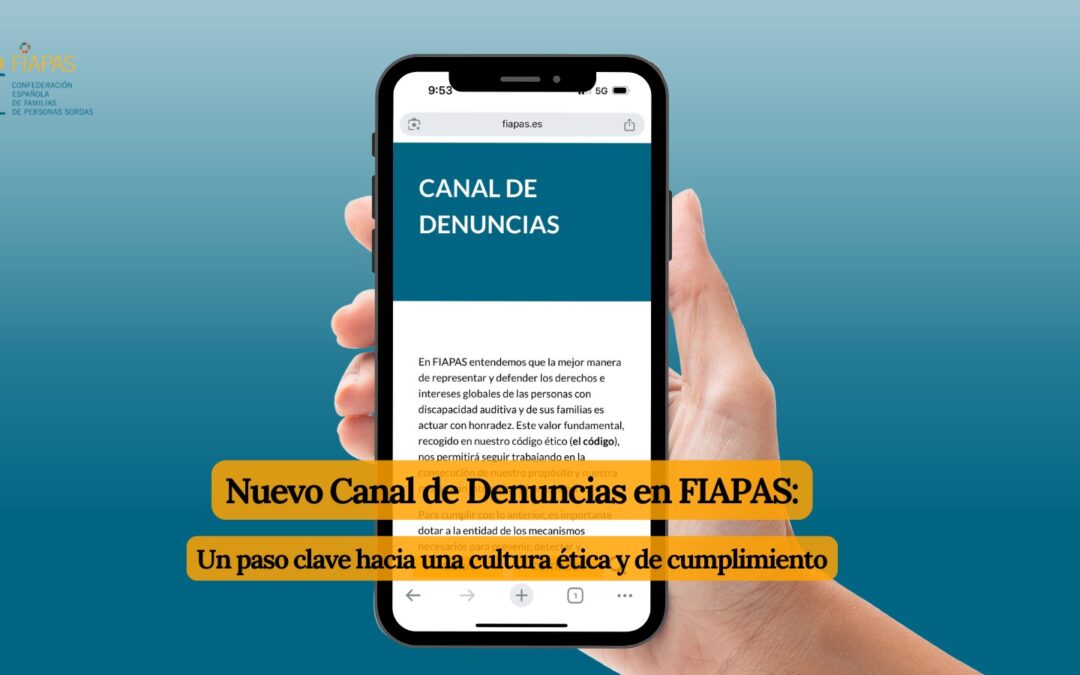 Canal denuncias FIAPAS