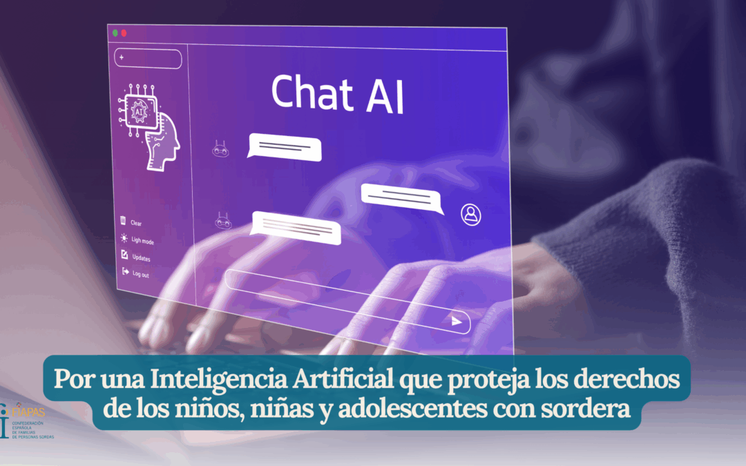 POR UNA INTELIGENCIA ARTIFICIAL QUE PROTEJA LOS DERECHOS DE LOS NIÑOS, NIÑAS Y ADOLESCENTES CON SODERA 