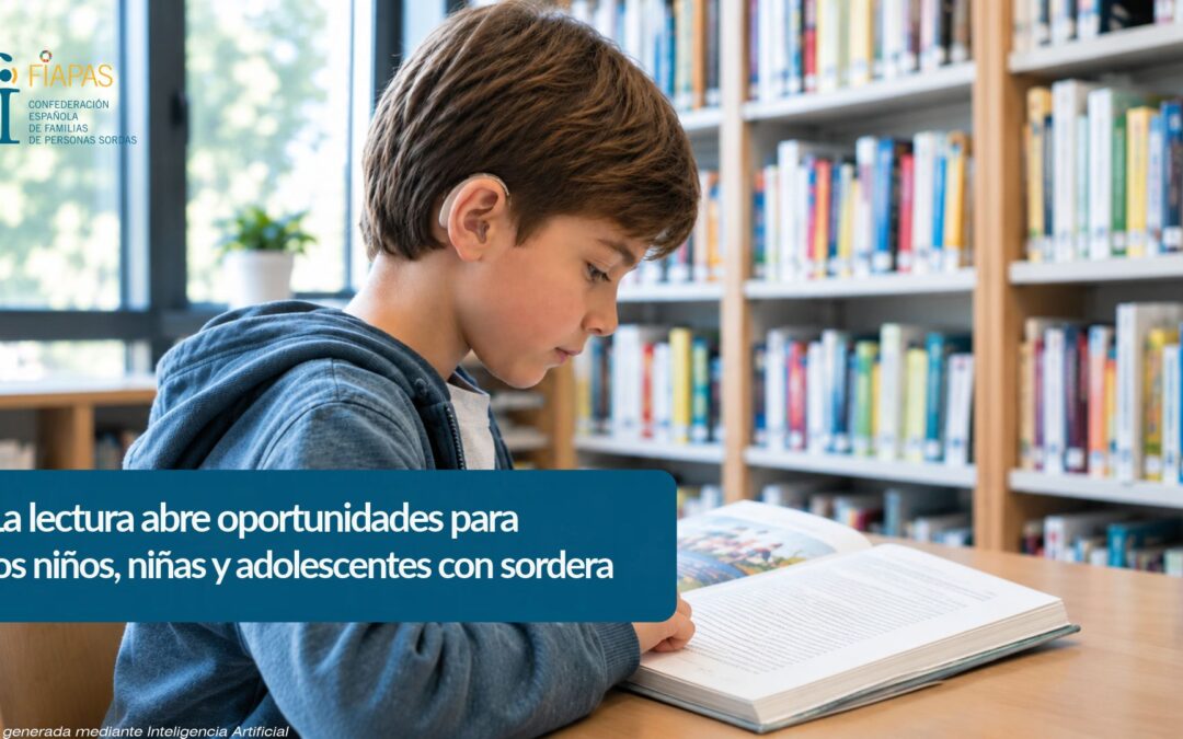 LA LECTURA ABRE OPORTUNIDADES PARA LOS NIÑOS, NIÑAS Y ADOLESCENTES CON SORDERA